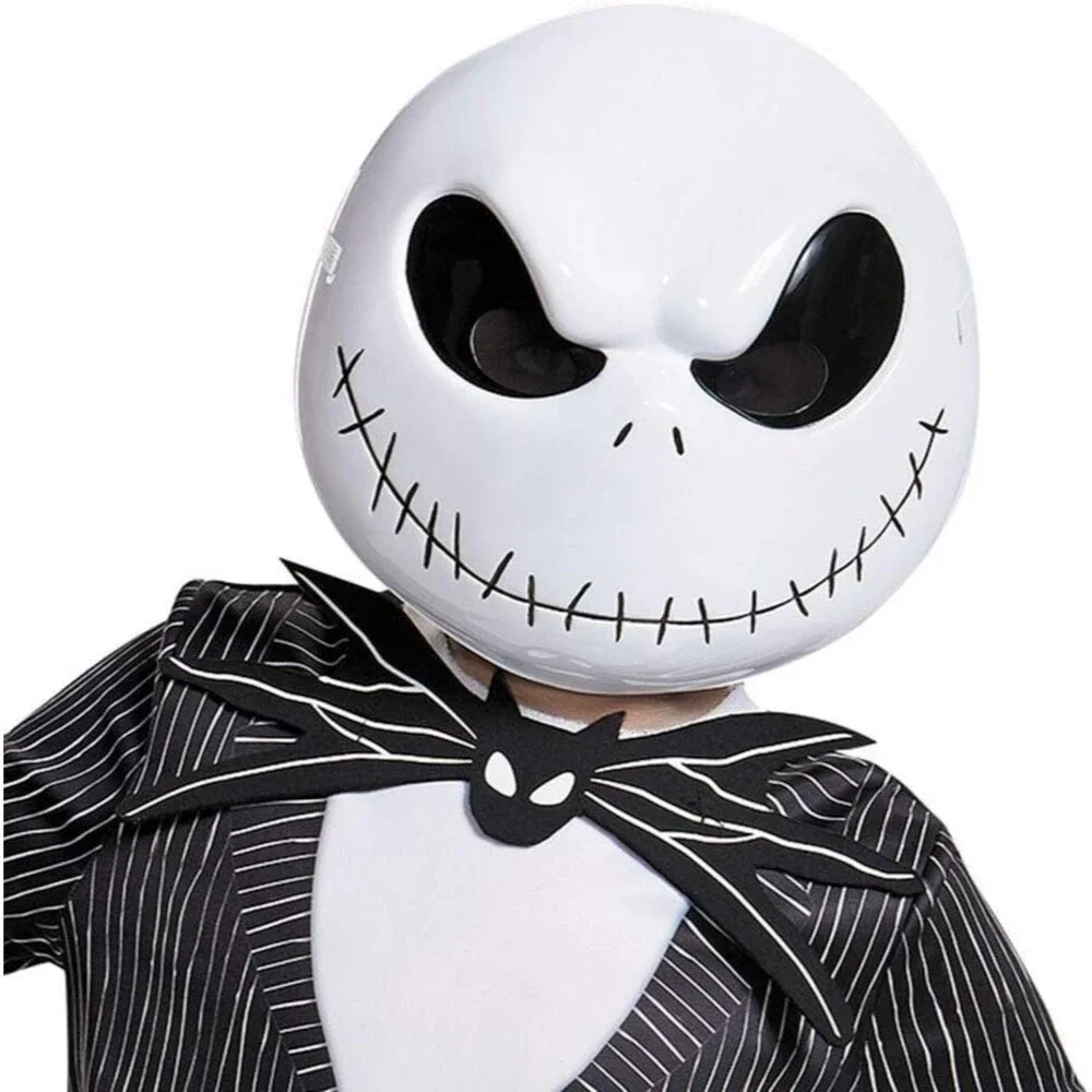 Jack Skellington Kids Size 7-8 Costume Nightmare Before Christmas Halloween - Picture 3 of 7